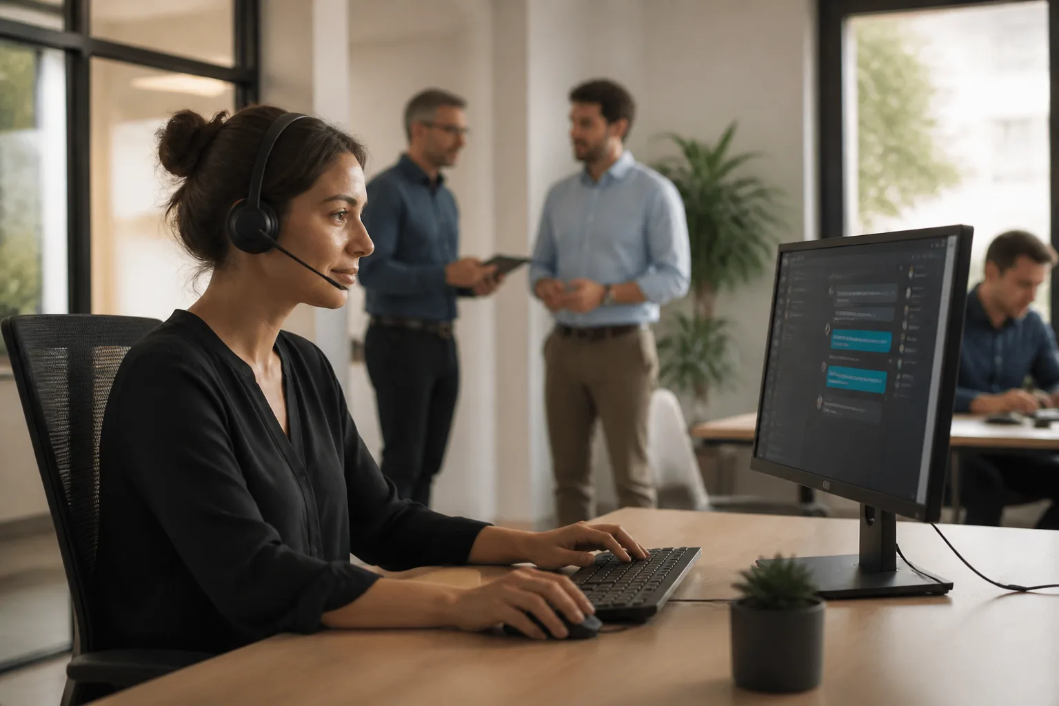 Chatbot IA pour la relation client d'une PME