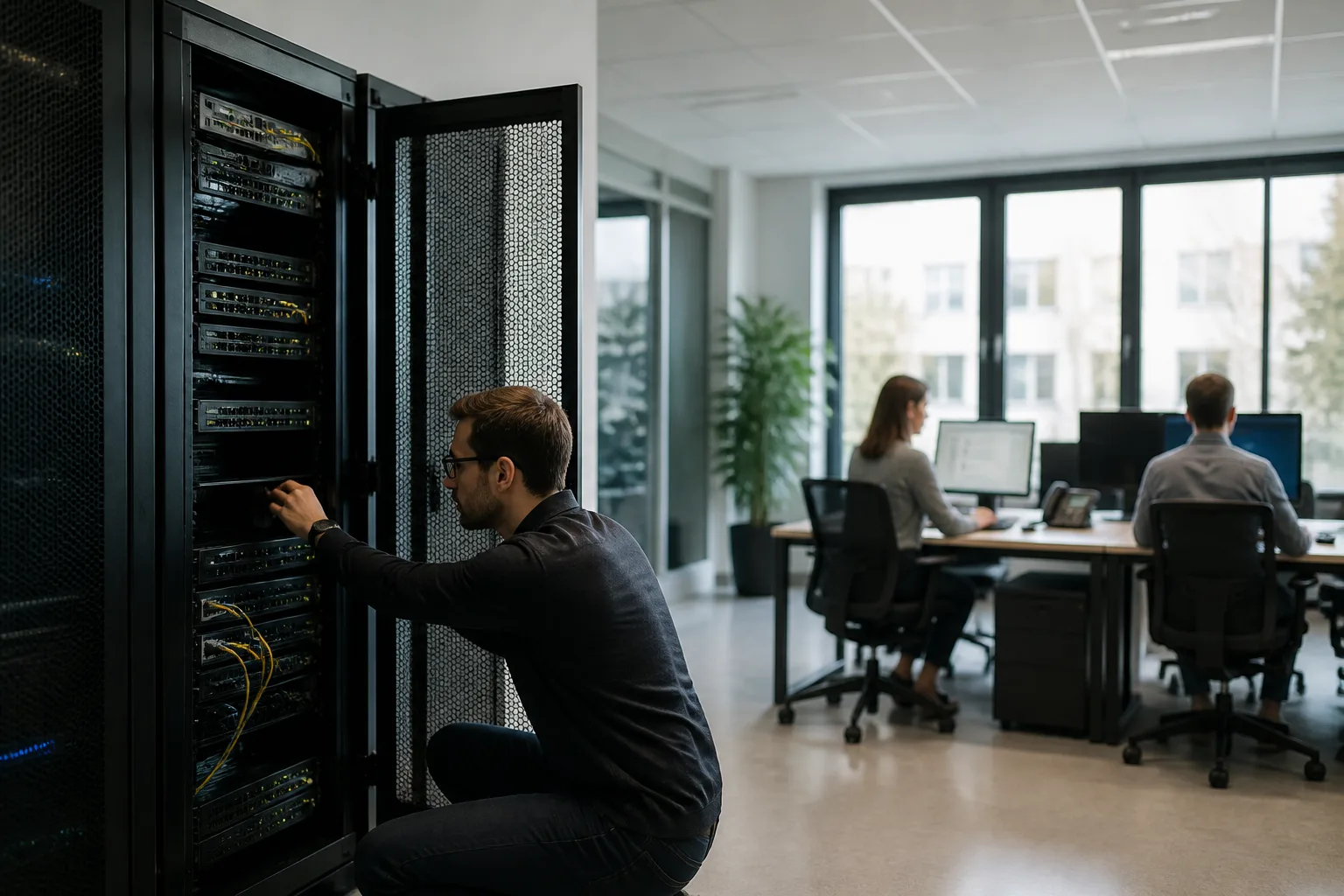 Infrastructure serveur PME : cloud, on-premise ou hybride